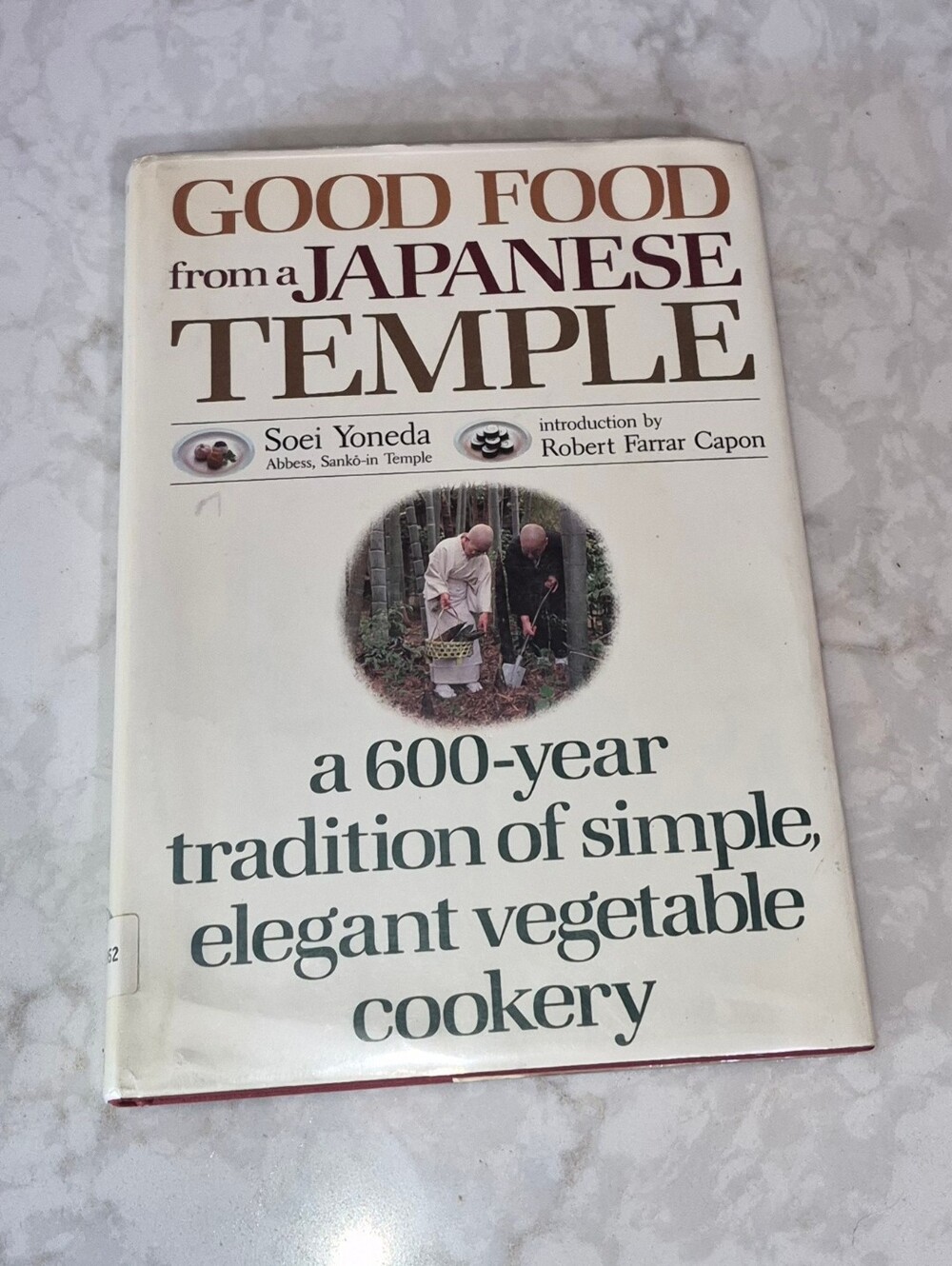 Vintage Cookbook "Good Food from a Japanese Temple" by Soei Yoneda.